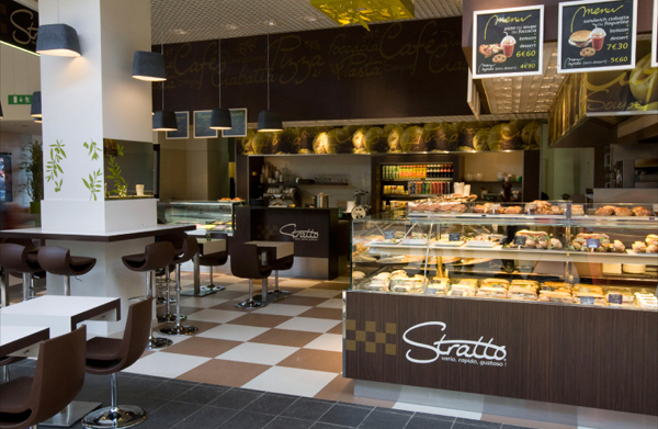 Design du concept de la franchise de restauration rapide